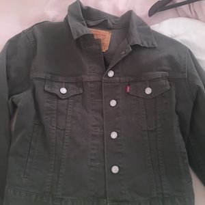 Levi’s Olive Green Denim Jacket